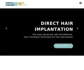 Dhiclinics.com.au(Hair transplant in Australia by DHI™) Screenshot