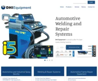 Dhiequipment.com(DHI Equipment) Screenshot