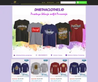 Dhiethaclothes.id(Kaos Purworejo) Screenshot