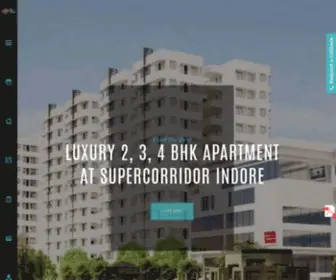 Dhillvistaindore.com(Property in Indore) Screenshot