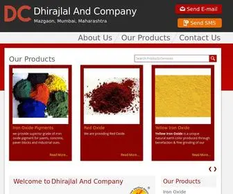 DhirajLal.com(Dhirajlal And Company) Screenshot