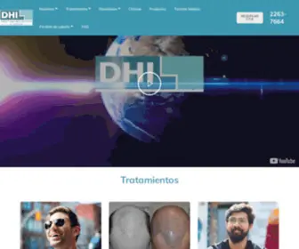 Dhisv.com(DHI El Salvador) Screenshot