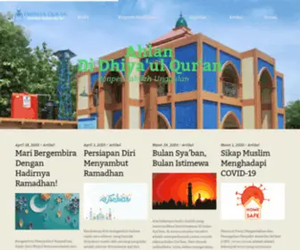 Dhiyaulquran.com(Menebar Cahaya Qur'an) Screenshot