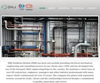 DHJ.com.bn(DHJ Sendirian Berhad (DHJ)) Screenshot