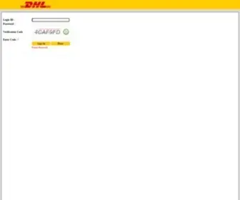 DHL-Ecom.com(Unistanz intranet) Screenshot