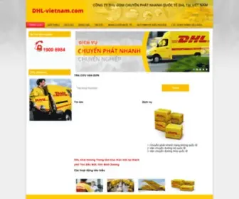 DHL-Vietnam.com.vn(DHL Việt Nam) Screenshot