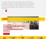 DHL.at Screenshot