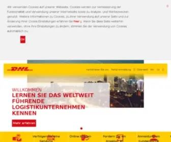DHL.at(Österreich) Screenshot