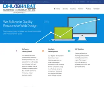 DHLbharat.com(DHLBHARAT) Screenshot