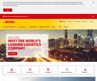 DHL.co.ke(Kenya) Screenshot