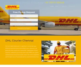 DHlcouriers.co.in(DHL Chennai) Screenshot