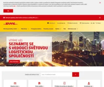 DHL.cz(Globální logistika ) Screenshot