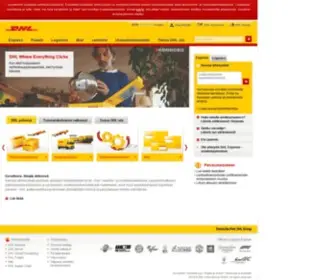 DHL.fi(Suomi) Screenshot