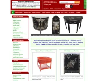 DHlhomefurnishings.co.uk(Oriental Furniture) Screenshot