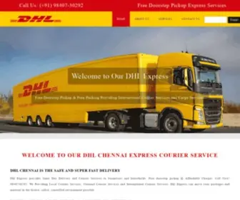 Dhlinchennai.com(DHL Chennai) Screenshot