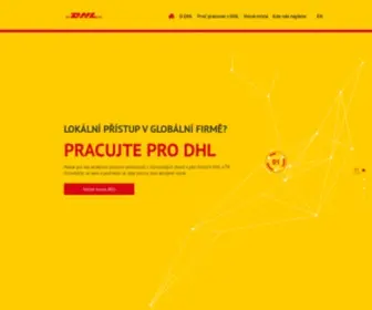 DHL.jobs.cz(Úvod) Screenshot