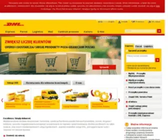 DHL.pl(Przesyłki kurierskie) Screenshot