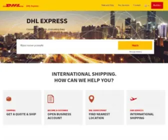 DHlservicepoint.pl(Przesyłki Międzynarodowe) Screenshot