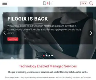 DHLTD.com(Finastra Canada) Screenshot