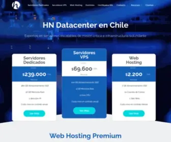 DHN.cl(Hosting Rápido con cPanel y certificado SSL en Chile) Screenshot