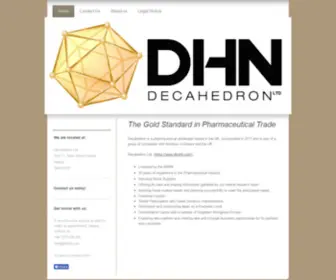 DHNLTD.com(Decahedron Ltd) Screenshot