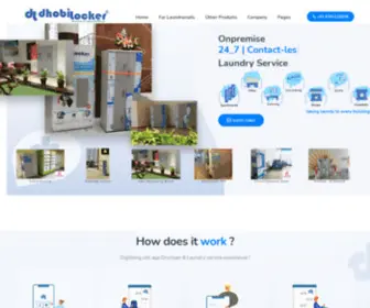 Dhobilocker.com(India's No.1 Laundry Locker platfrom) Screenshot