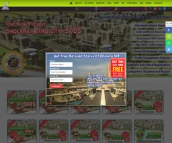 Dholerametrocity.com(Dholera Metro City) Screenshot