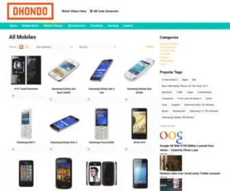 Dhondo.com(Pakistan web Portal) Screenshot