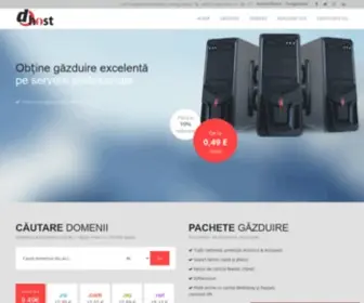 Dhost.ro(Gazduire web) Screenshot