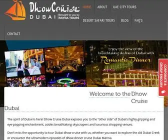 Dhowcruiseindubai.com(Dhow Cruise Dubai) Screenshot