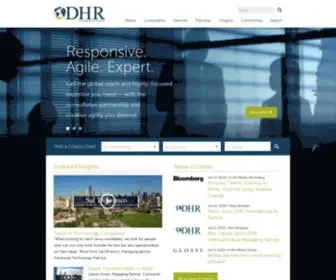Dhrinternational.com(DHR International) Screenshot