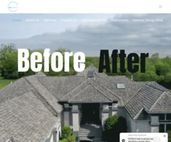 Dhroofs.com(Dream Home Exteriors) Screenshot