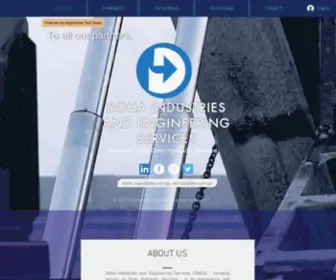 DHS.com.qa(Doha Hydraulic Services) Screenshot