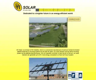 Dhsolar.net(DH Satellite Home Page) Screenshot