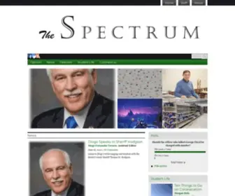 DHSspectrum.com(The student news site of Dartmouth High School) Screenshot