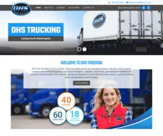 DHStruck.com(DHS Trucking) Screenshot