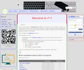 Dhumbert.info(Bienvenue au n° 4) Screenshot