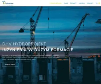 DHVHYdroprojekt.com.pl(Strona główna) Screenshot