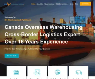 Dhwarehousing.com(Dhwarehousing) Screenshot