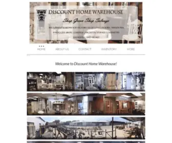 DHwsalvage.com(Discount Home Warehouse) Screenshot