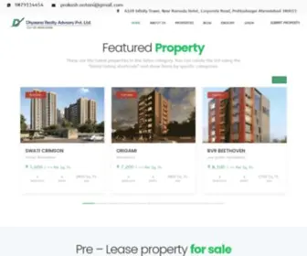 Dhyaanarealty.com(Dhyaana Realty) Screenshot