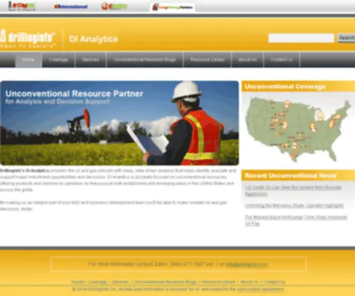 DI-ESP.com(Drillinginfo Energy Strategy Partners) Screenshot