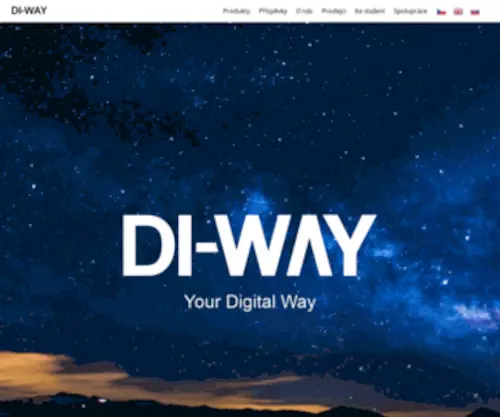 DI-Way.cz(DI-BOX Digitální přijímače) Screenshot