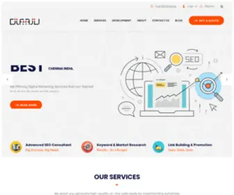 Diaaju.com(Best Digital Marketing Company in chennai India) Screenshot