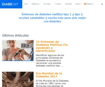 Diabelife.com(Vivir mejor con Diabetes) Screenshot