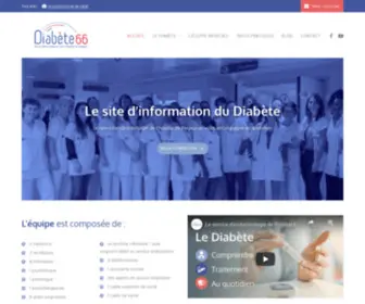 Diabete66.fr(Diabète 66) Screenshot