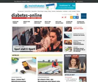 Diabetes-Online.de(Diabetes Online) Screenshot