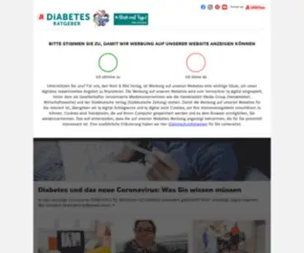 Diabetes-Ratgeber.net(Diabetes Ratgeber) Screenshot