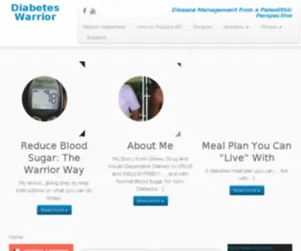Diabetes-Warrior.net(Diabetes Warrior) Screenshot
