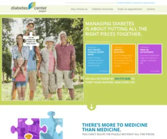 Diabetescentermiami.com(Diabetes Center Miami) Screenshot